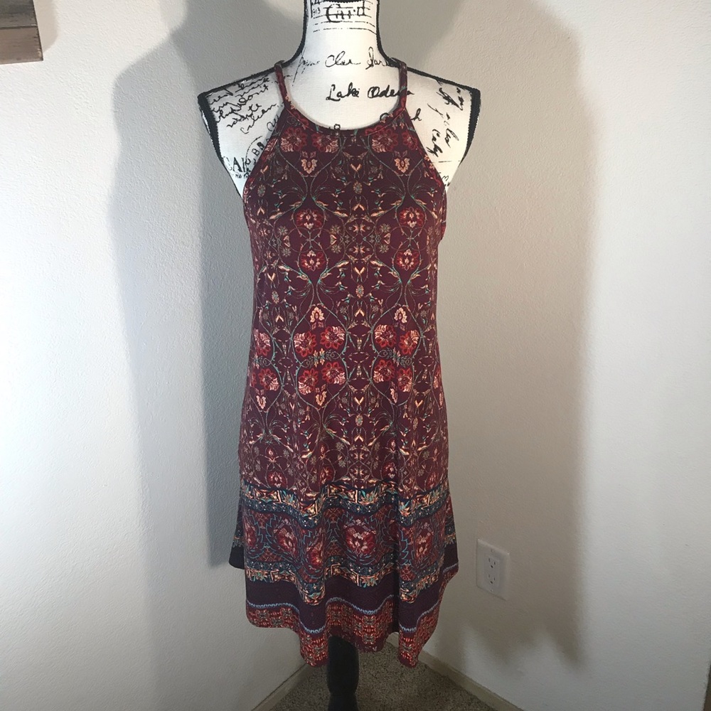 New! Xhilaration Summer Spaghetti Strap Dress Med